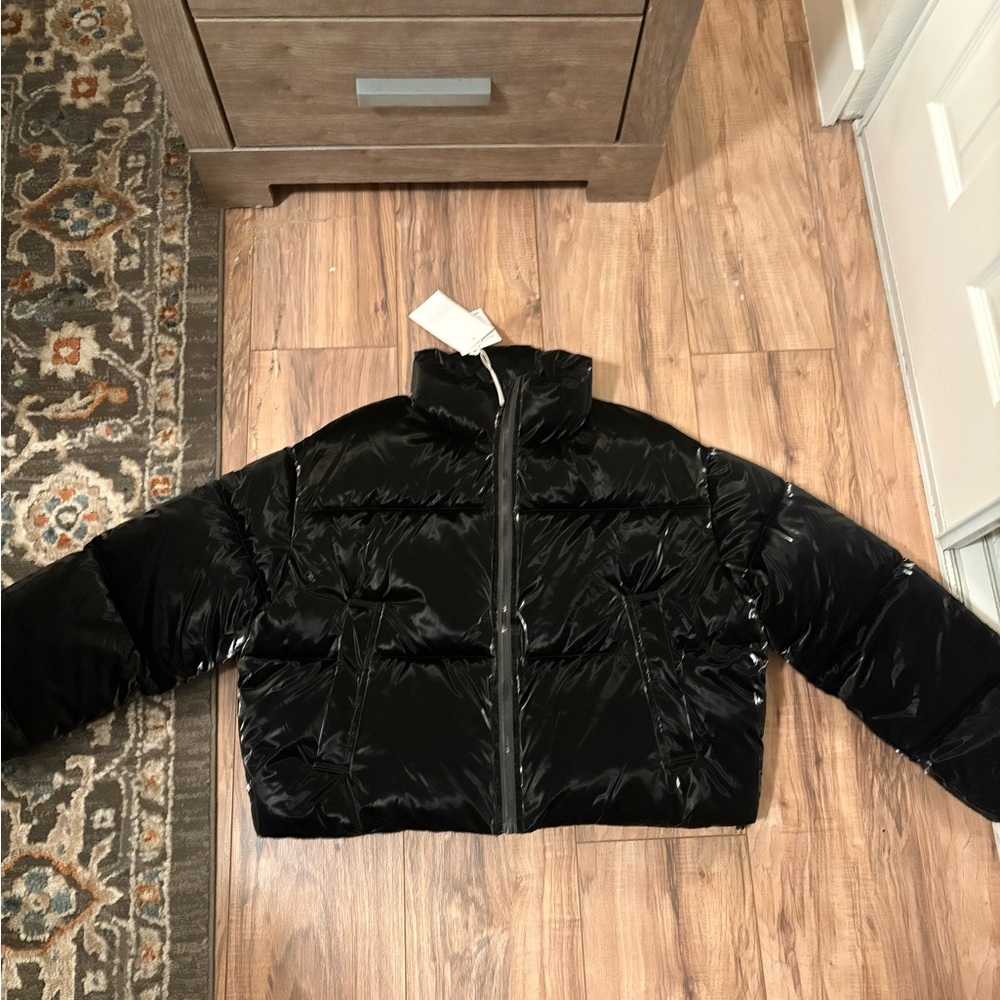 Zara Black Puffer Jacket